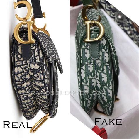 authentic vs fake dior saddle bag|genuine dior saddle bag.